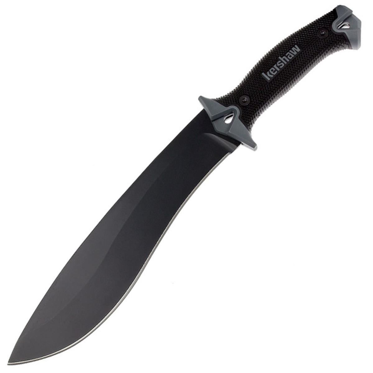 

Нож туристический Kershaw Camp 10, сталь 65 MN, Черный, Camp 10