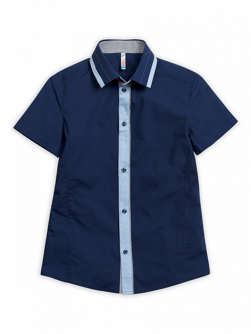 

Рубашка детская Cherubino BWCT7094, синий, 128, BWCT7094