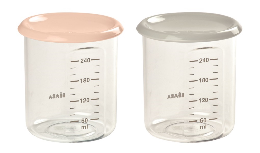 

Набор контейнеров Beaba для хранения / SET 2MAXI JARS 2*240ML NUDE 912715