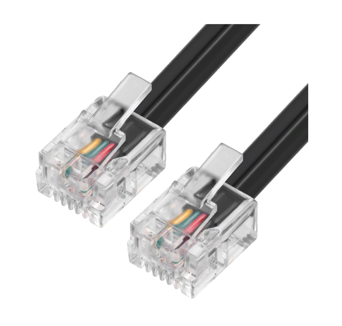 Кабель Greenconnect RJ11 - RJ11 1м (GCR-TP6P4C2-1.0m)