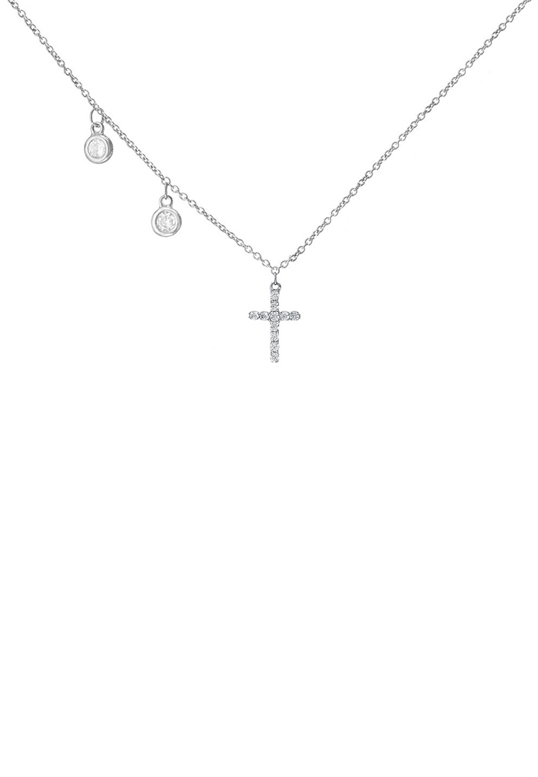 

Колье из серебра 40 см Kari Jewelry Ср925Р-862803040Ф1, фианит, Ср925Р-862803040Ф1