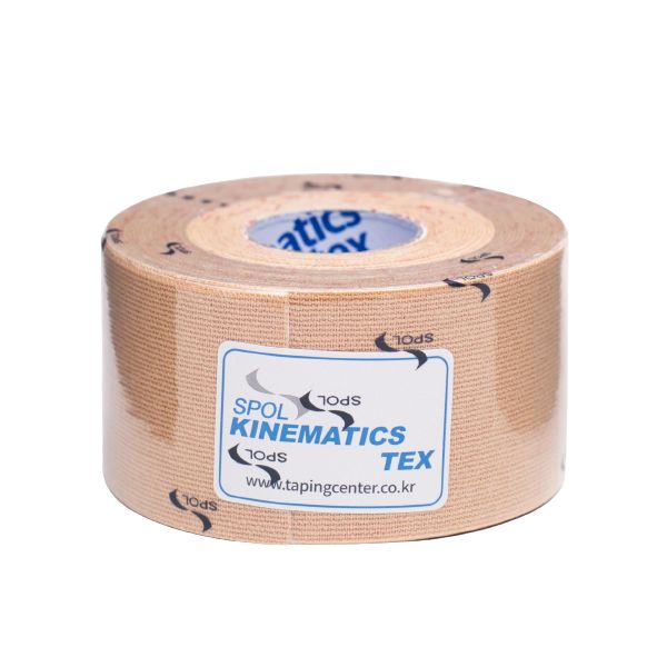 

Кинезиотейп Spol Kinematics Tex 3,75 бежевый, Kinematics Tex 3,75