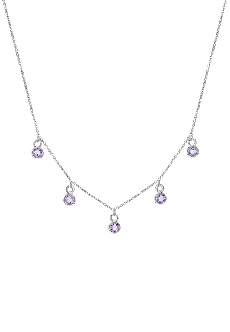 

Колье из серебра с фианитом 40 см Kari Jewelry Ср925Р-860503040Н9, Ср925Р-860503040Н9