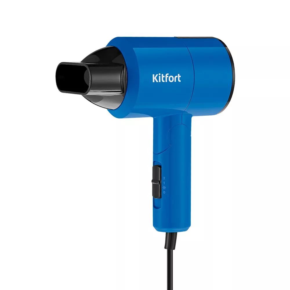 Фен Kitfort КТ-3240-3 1100 Вт синий фен kitfort кт 3240 2 1100 вт оранжевый