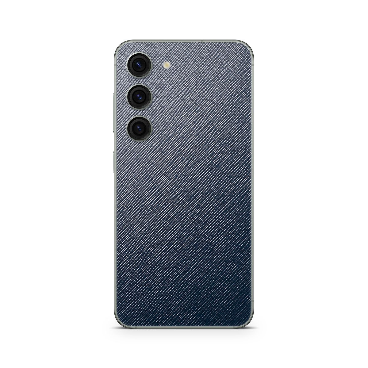 

Наклейка Glueskin из натуральной кожи SAFFIANO для Samsung Galaxy S23 FE, Синий