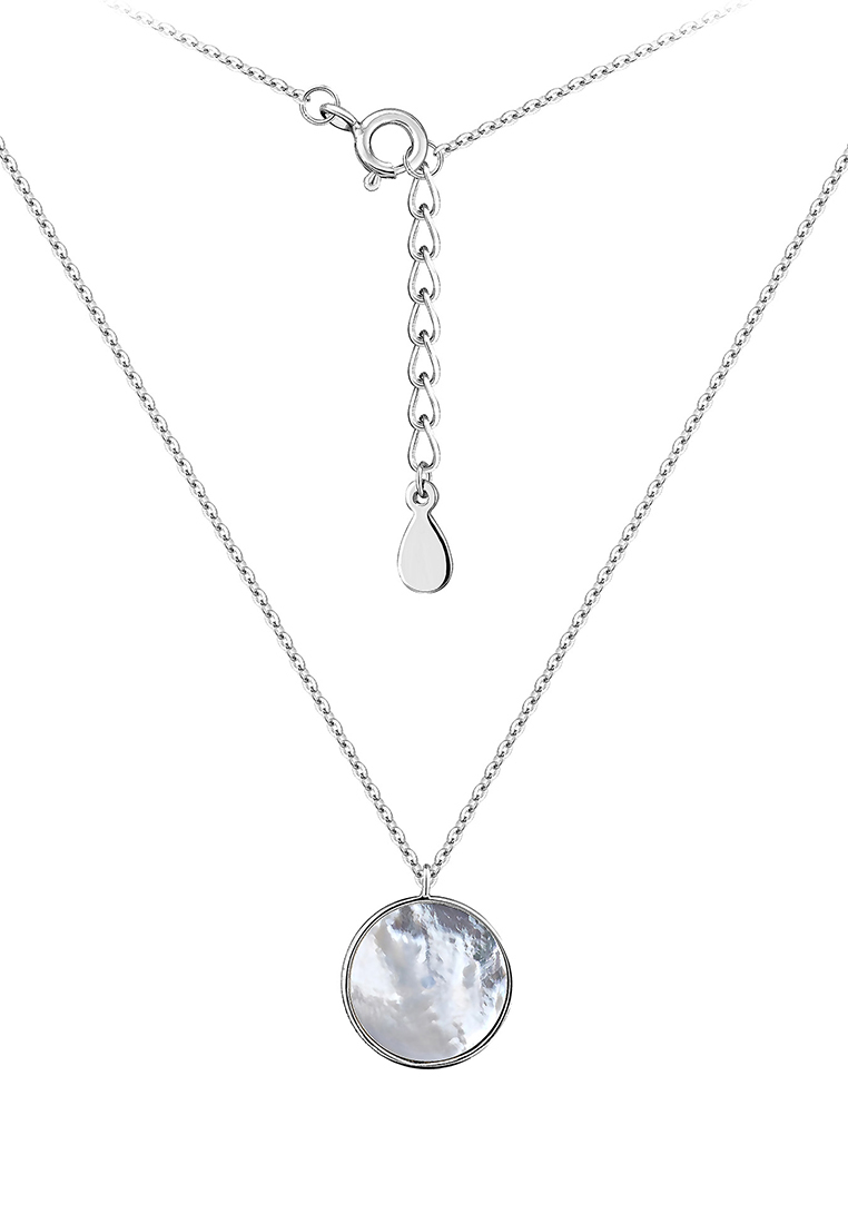 

Колье из серебра 40 см Kari Jewelry ПР-961, перламутр, ПР-961