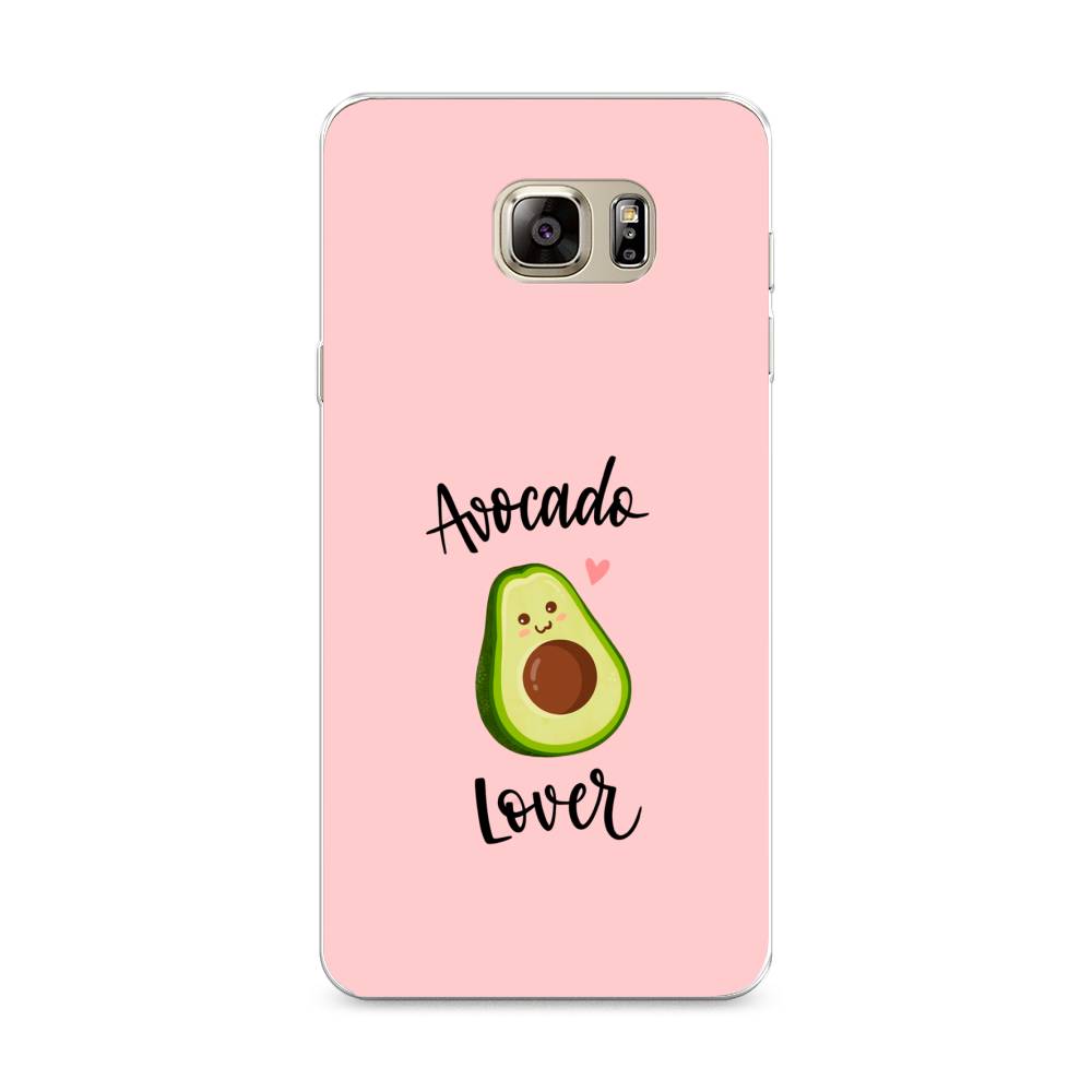 

Чехол на Samsung Galaxy Note 5 "Avocado lover", Розовый;зеленый, 23550-6