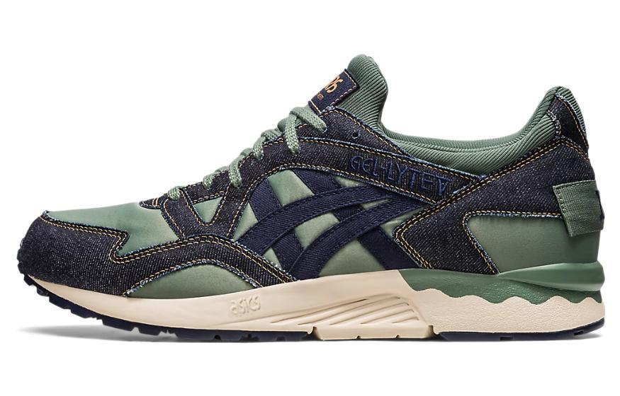 

Кроссовки унисекс Asics Gel-Lyte V зеленые 40.5 EU, Зеленый, Gel-Lyte V