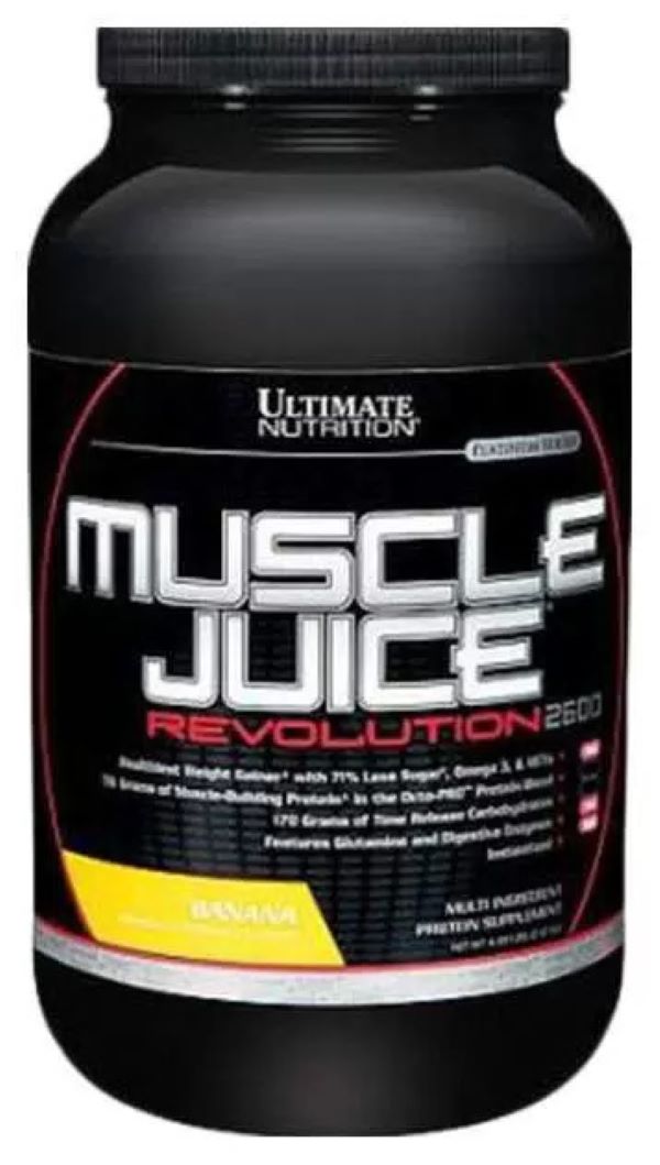 Гейнер Ultimate Nutrition, Muscle Juice 2544 - 4750g (Банан)
