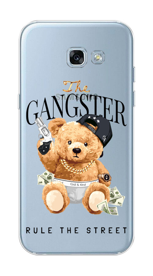 

Чехол на Samsung Galaxy A3 2017 "The Gangster", Бежевый;серый;черный, 20350-6