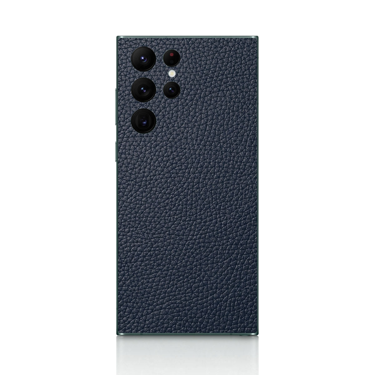 

Кожаная Наклейка Classic Для Samsung Galaxy S22 Ultra, Синий