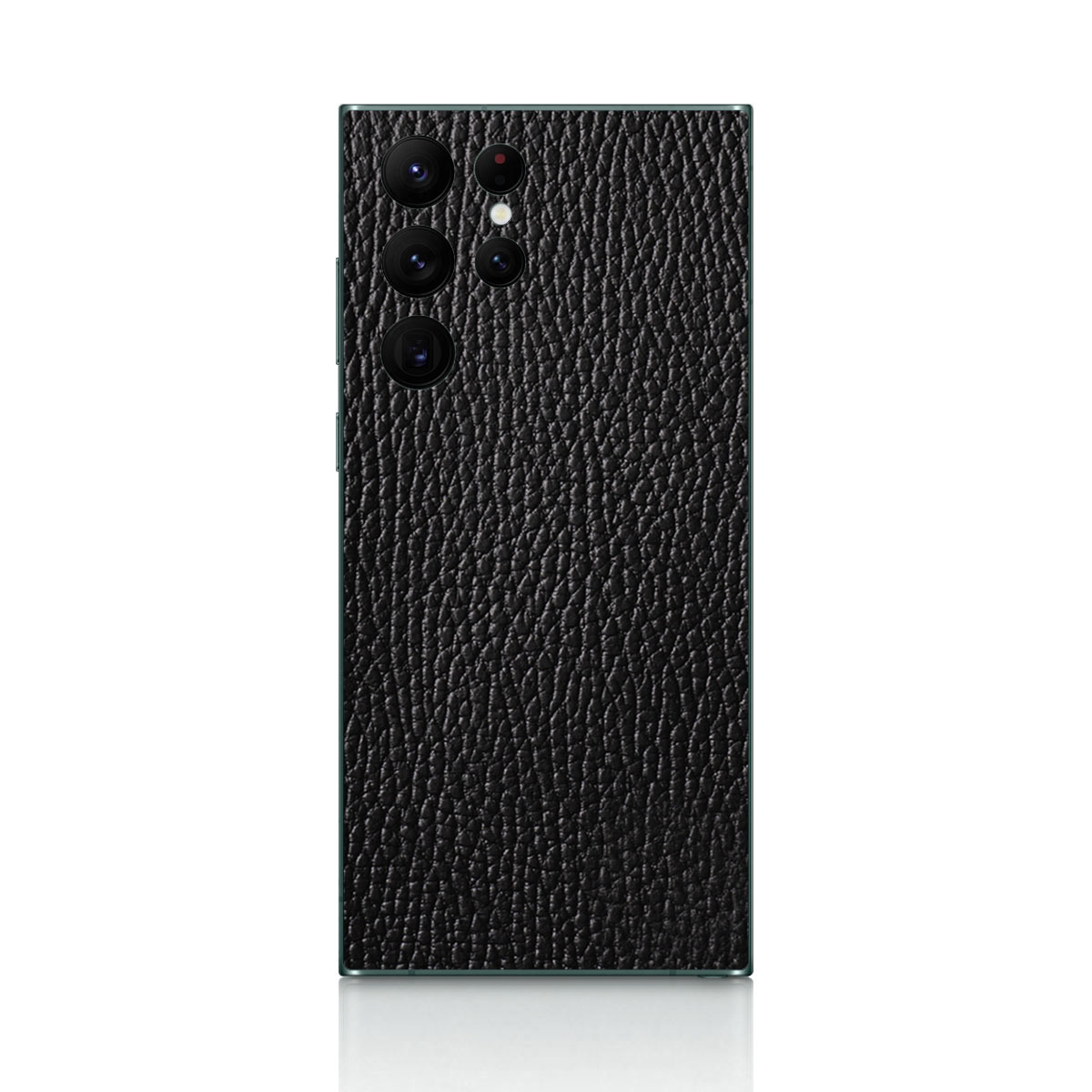 

Кожаная Наклейка Classic Для Samsung Galaxy S22 Ultra, Черный
