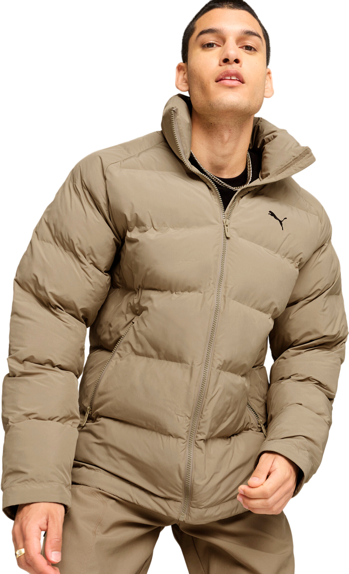 

Куртка мужская PUMA MONO Jacket M бежевая S, Бежевый, MONO Jacket M