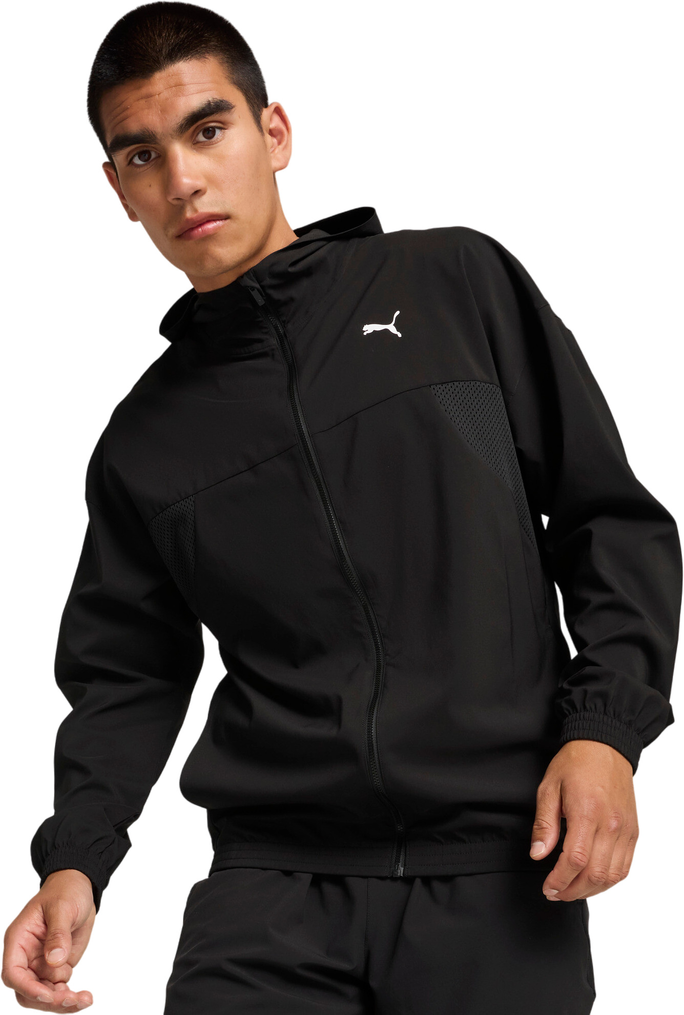 Ветровка мужская PUMA ALWAYS ON WOVEN FULL ZIP JACKET черная XL 6791₽