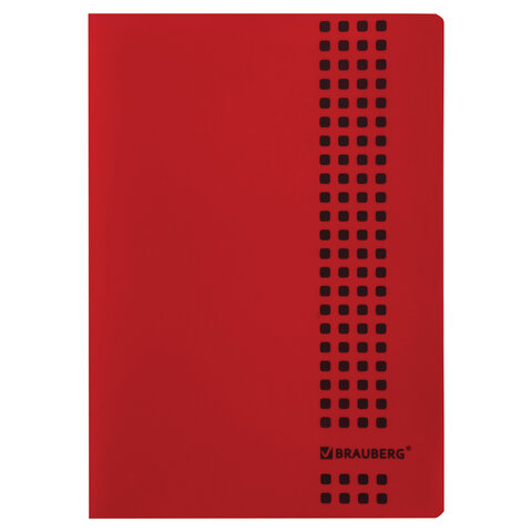 

Тетрадь Brauberg Metropolis А4 40 л красная