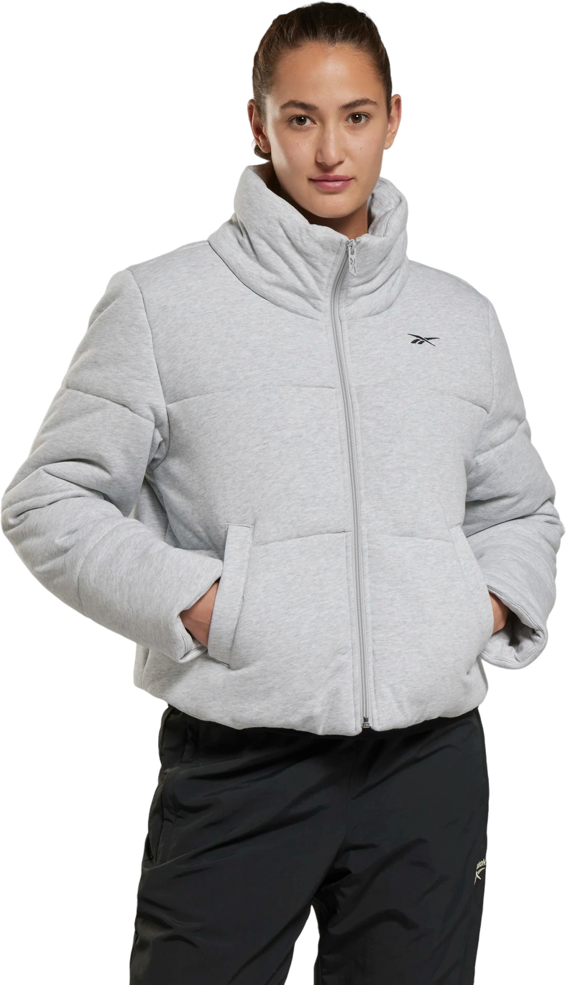 Куртка женская Reebok Studio Puffer Jacket серая M