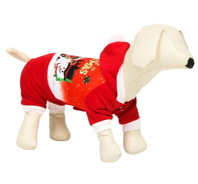 фото Комбинезон nobrand, на кнопочках christmas, xl (дс 42, ош 46, ог 58 см)