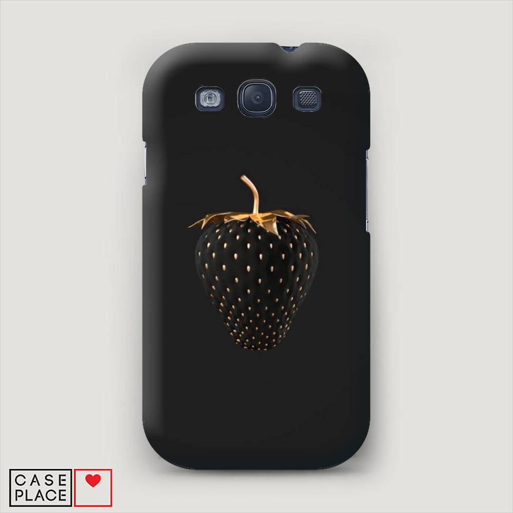 

Чехол Awog "Черно-золотая клубника" для Samsung Galaxy S3, 23720-7