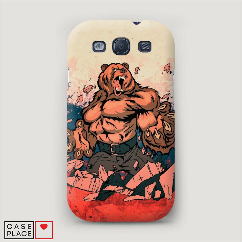 

Чехол Awog "Медведь с флагом РФ" для Samsung Galaxy S3, 23720-1