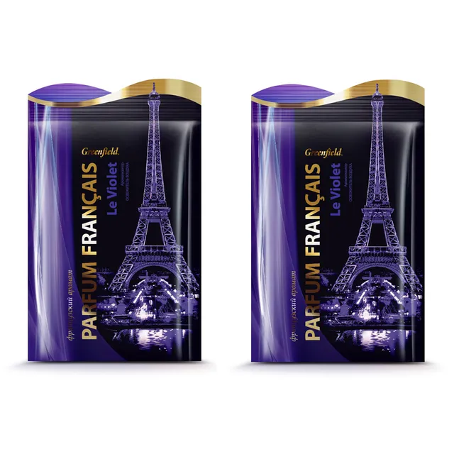 Саше для шкафа Greenfield Parfum Francais ароматизатор-освежитель воздуха Le Violet компле