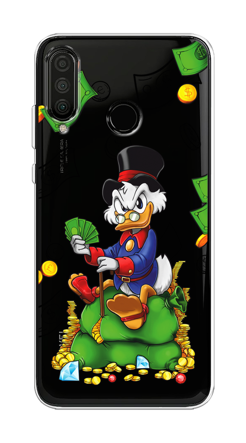 

Чехол на Huawei P30 Lite/Honor 20S/20 Lite 2020 "Scrooge Richness", Черный;синий;зеленый, 611250-1