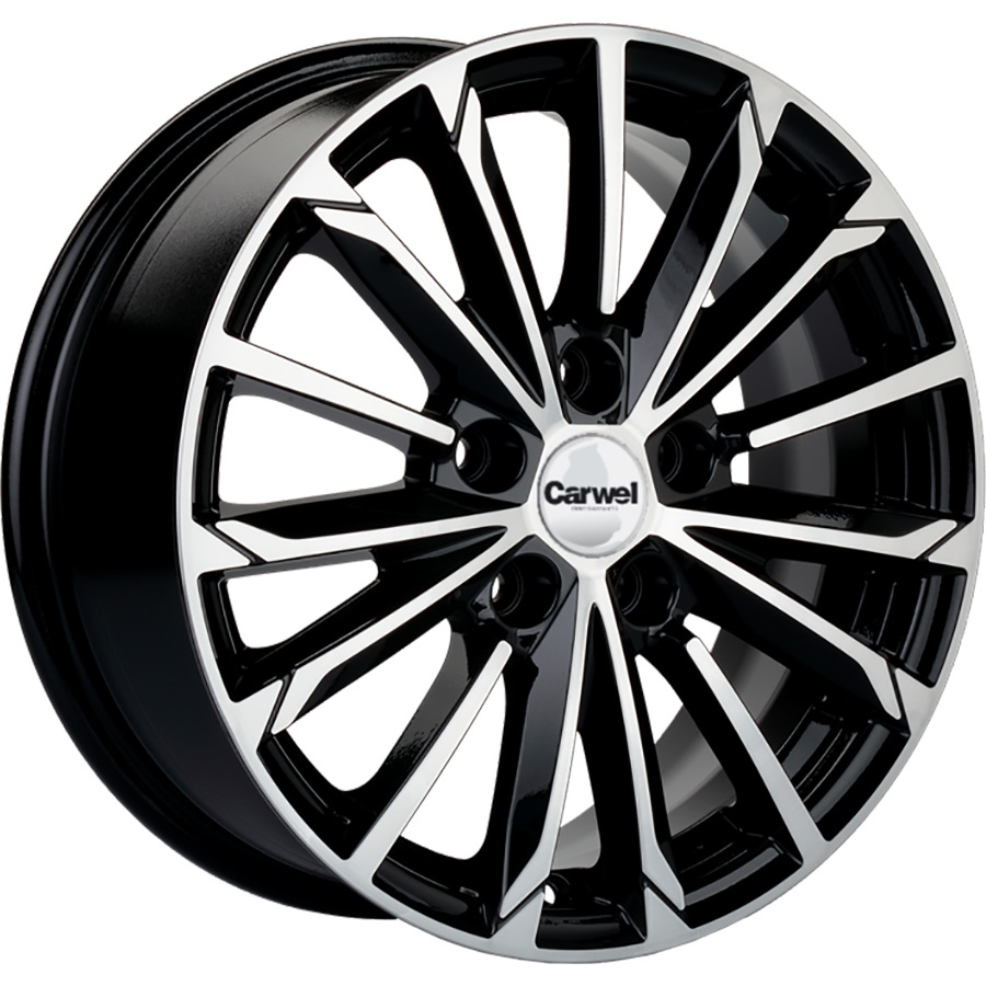 

Колесный диск Carwel Тевриз 1611 6.5xR16 5x114.3 ET50 DIA66.1 97755, Серебристый