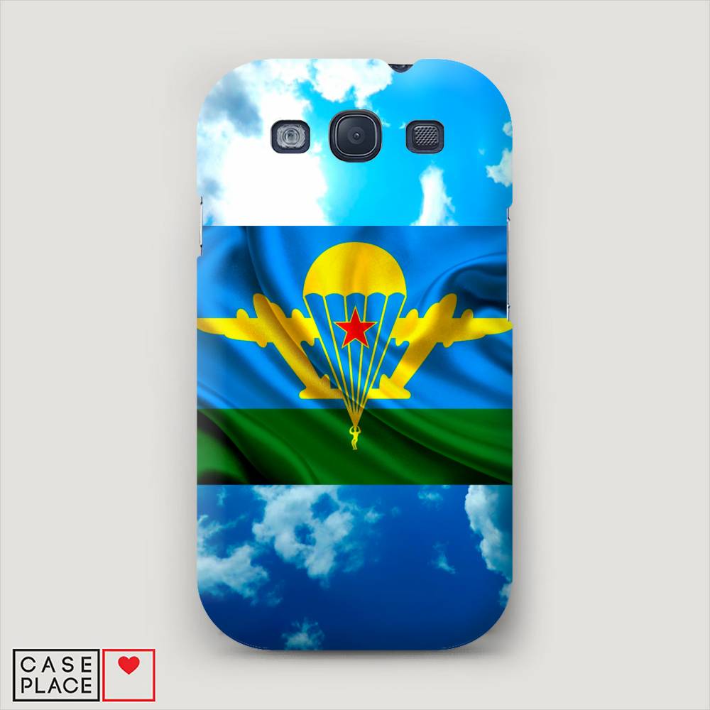 

Чехол Awog "ВДВ флаг в небесах" для Samsung Galaxy S3, 23720-4