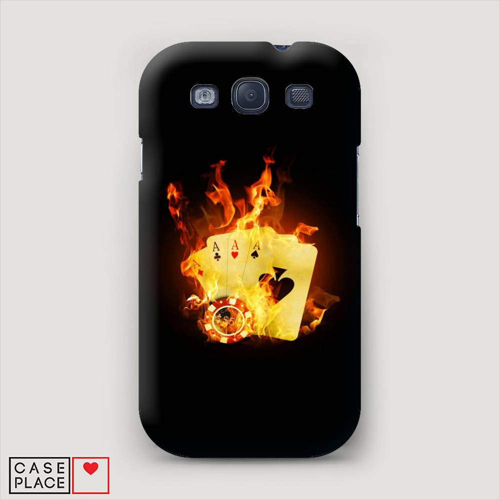 

Чехол Awog "Горящие карты" для Samsung Galaxy S3, 23720-7