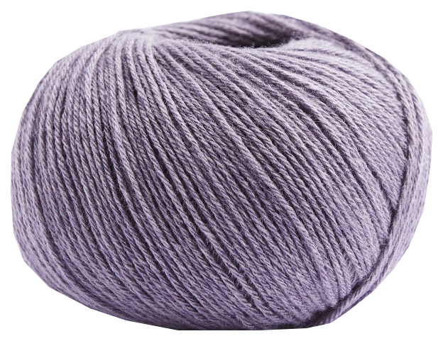 

Пряжа Lamana Verona 61 lavendel 50% шер мериноса сверхтонкая,30% шелк,20% кашемир, Фиолетовый, Verona