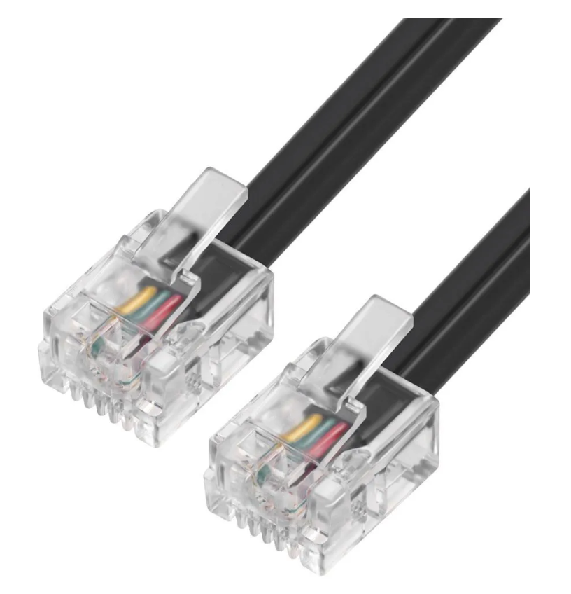 Кабель Greenconnect RJ11m - RJ11m 05м чёрный GCR-53352 23800₽