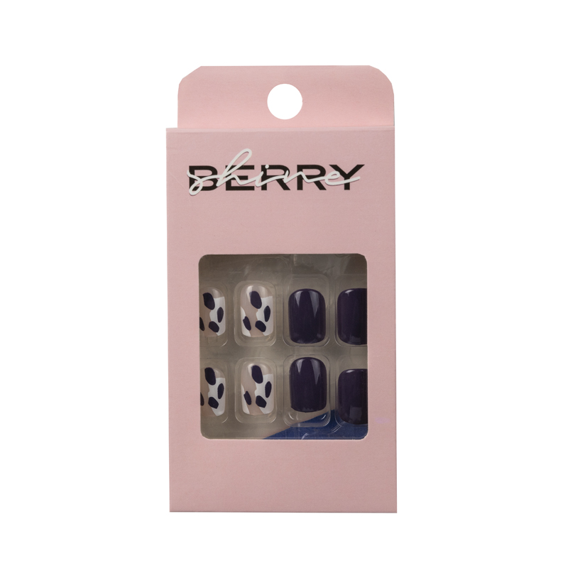 Накладные ногти с клейкой основой и пилочкой Shineberry RM3516130 24 шт