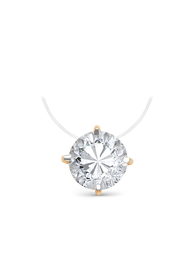 

Колье из серебра 38 см Kari Jewelry с070236пз, фианит, с070236пз