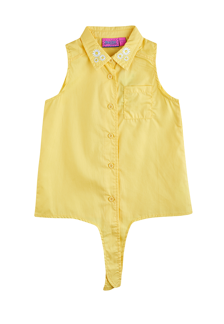 

Блузка детская Max&jessi SS21C61501216 желтый р.110, SS21C61501216