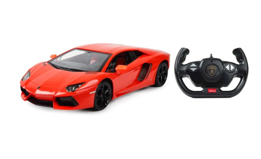 

Машинка на радиоуправлении Rastar Aventador LP700 1:14 оранжевый, 33 см