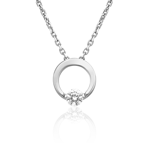 

Бегунок из золота Zlatera 00025, фианит, 00025