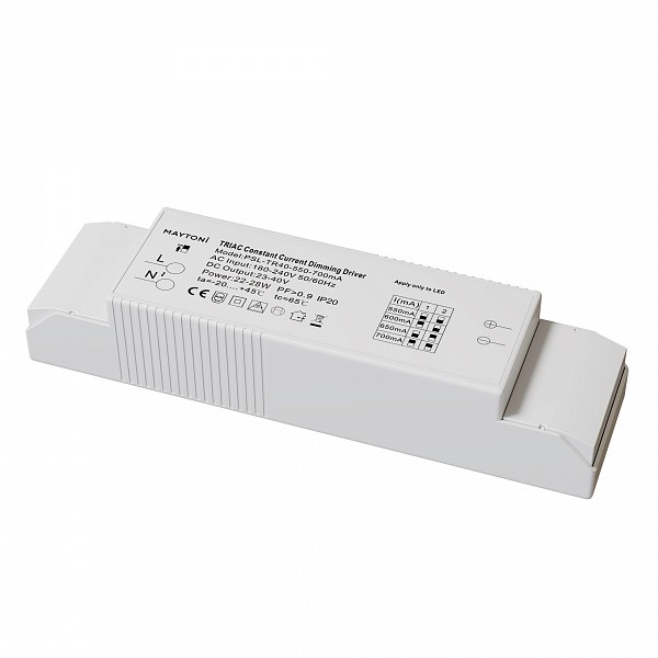 

Блок питания NONE PSL-TR40-550-700mA, Белый, NONE PSL-TR40-550-700mA