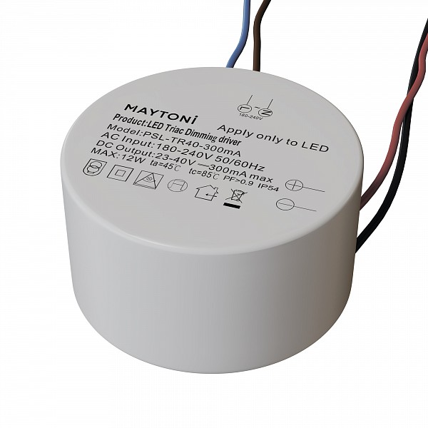 

Блок питания NONE PSL-TR40-300mA, Белый, NONE PSL-TR40-300mA