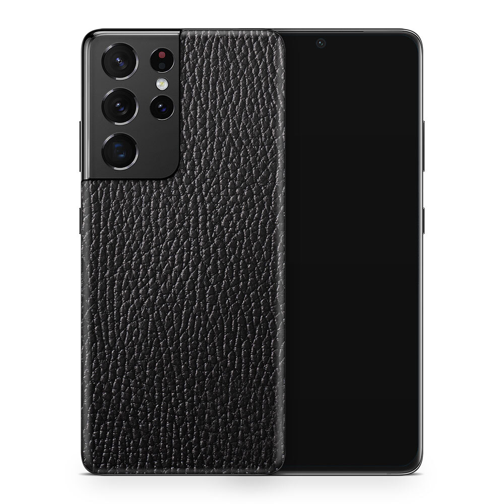 

Кожаная наклейка Classic для Samsung Galaxy S21 Ultra, Черный