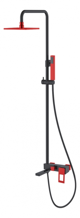 

Душевая стойка Boheme Q 148-BR Black Red