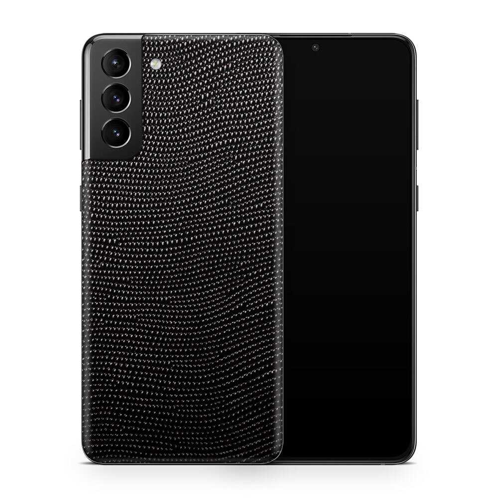 

Кожаная Наклейка Stingray Для Samsung Galaxy S21 Plus, Черный