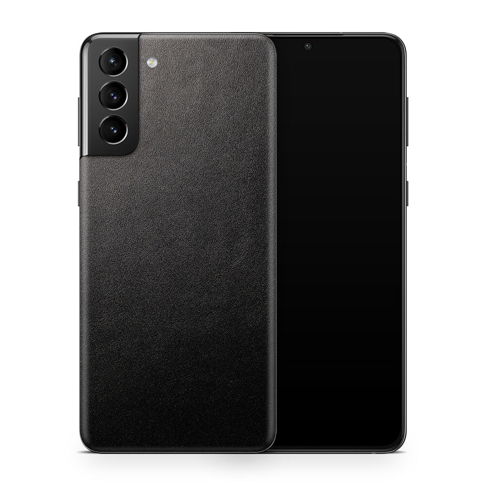 

Кожаная наклейка JUST BLACK для Samsung Galaxy S21 Plus, Черный