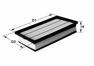 

Фильтр Воздушный CLEAN FILTER ma1325