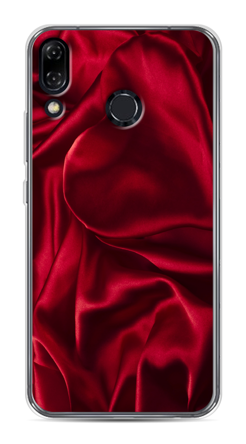 

Чехол Awog на Asus Zenfone 5Z ZS620KL "Текстура красный шелк", 43450-3