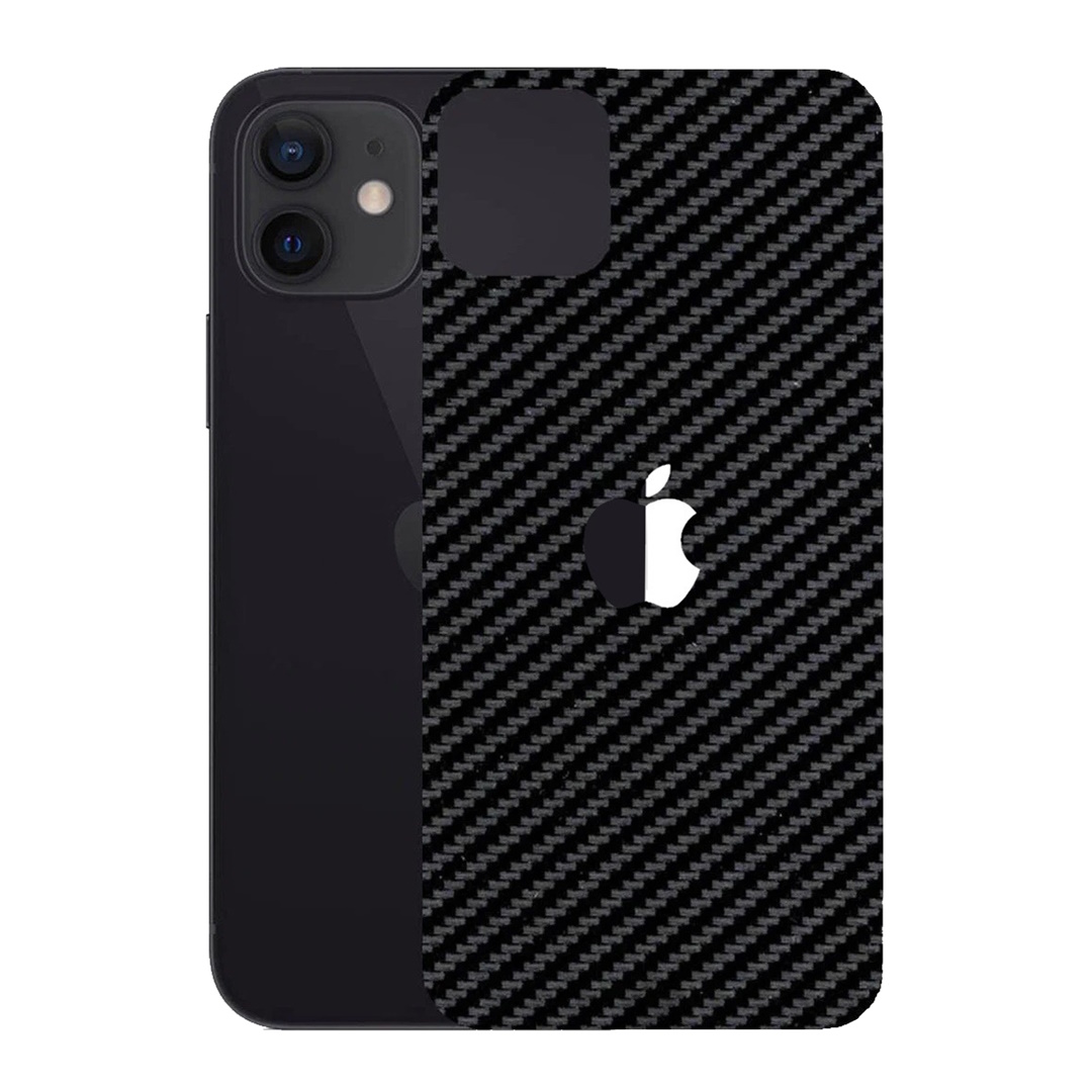 Защитная пленка Armor Store для Apple iPhone 12 Pro Max под карбон, на заднюю часть