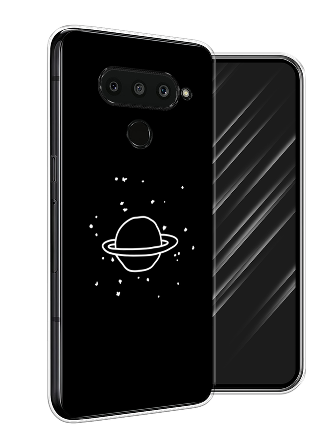 

Чехол Awog на LG V50 ThinQ "Дудл Юпитера", Белый;черный, 83850-4