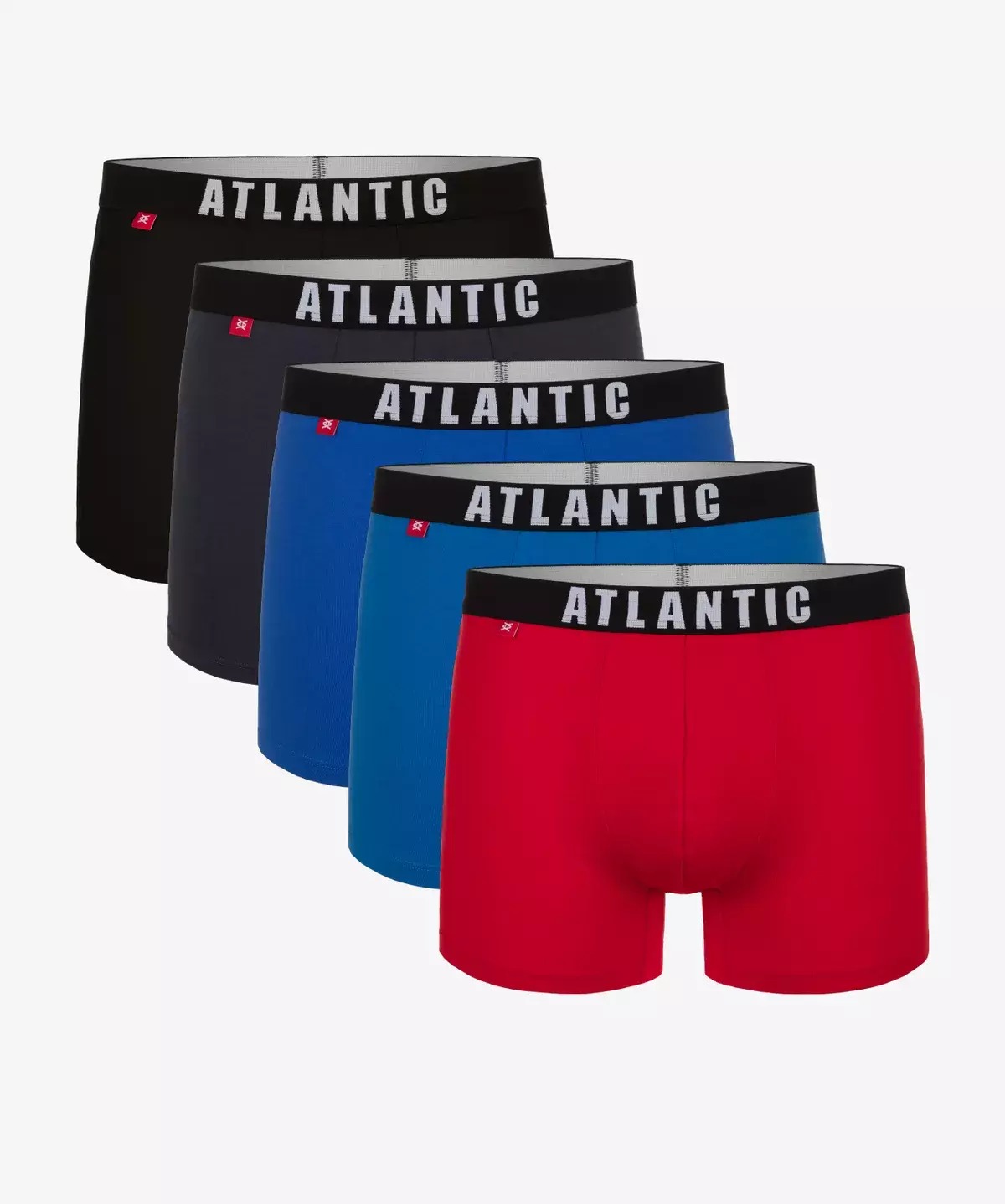 

Комплект трусов мужских Atlantic 5SMH-004 разноцветных XL, 5SMH-004