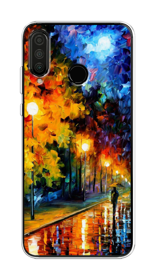 

Чехол на Huawei P30 Lite/Honor 20S/20 Lite 2020 "Безлюдная улочка", Оранжевый;желтый;синий, 611250-1