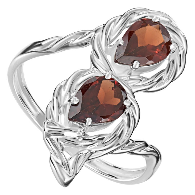 

Кольцо из серебра с гранатом р., LAZURIT-ONLINE 808700, 808700