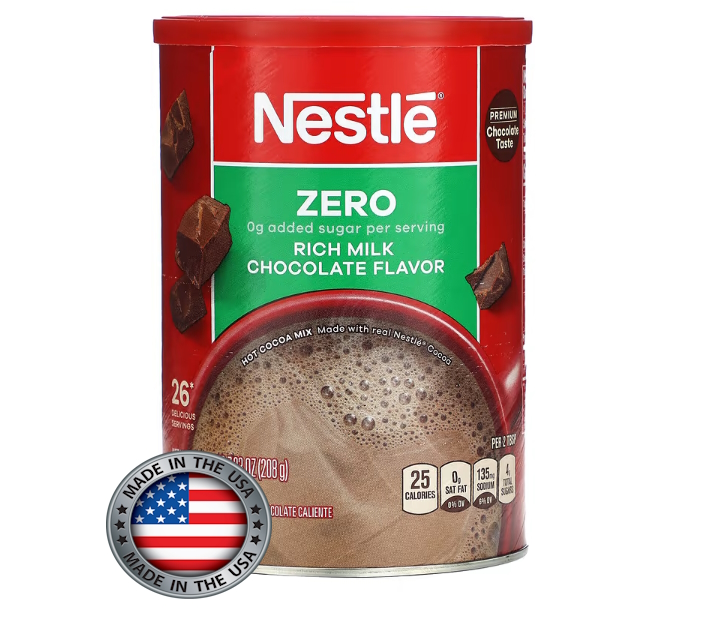 Горячий шоколад Nestle насыщенный вкус молочного шоколада, 208 г