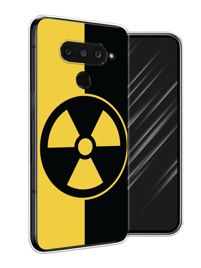 

Чехол Awog на LG V50 ThinQ "Эмблема черно-желтая", Желтый;черный, 83850-9